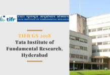TIFR GS 2023: Dates,Application form, Eligibility Criteria TIFR GS 2024