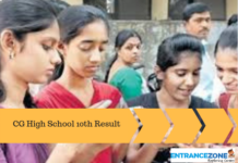 CG High School 10th Result 2027: CGBSE @ results.cg.nic.in CG High School 10th Result information