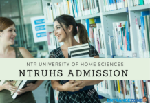 NTRUHS Admission 2025: Application Form, Eligibility Criteria NTRUHS Admission 2024