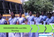 NEIGRIHMS BSc and MSc Nursing Entrance Exam 2023: Application Form NEIGRIHMS BSc and MSc Nursing 2020