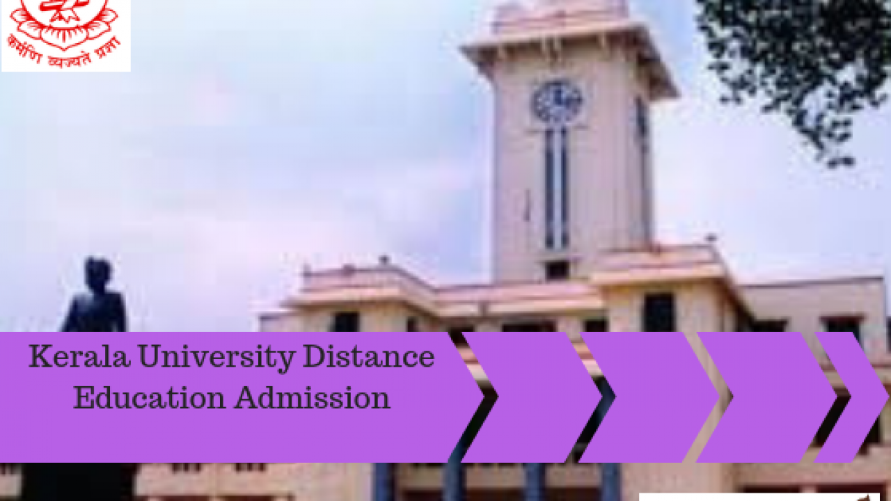 2019-20 Distance Education Admission Kerala ... University