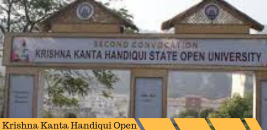 Krishna Kanta Handiqui Open University Admission 2019