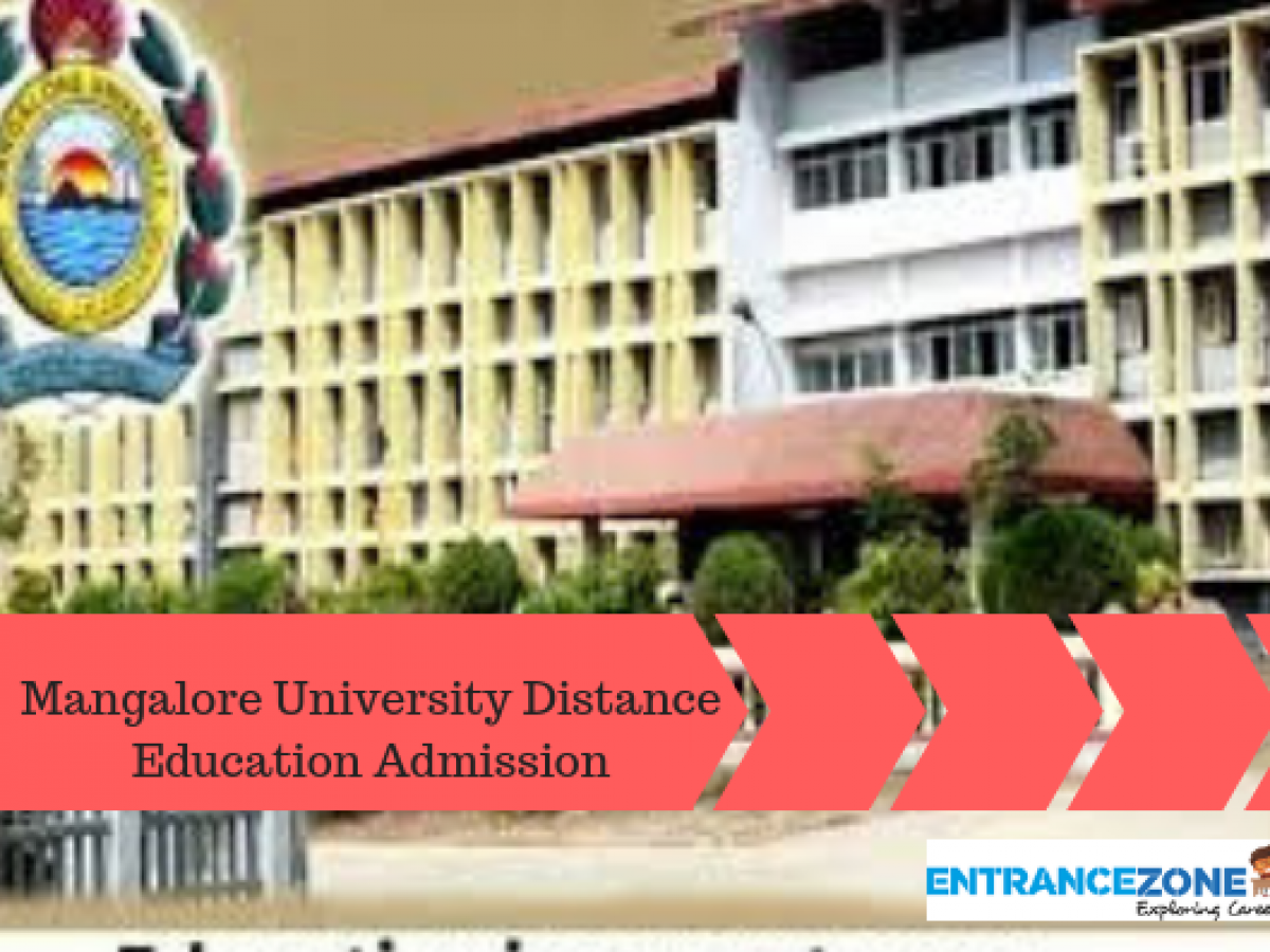 Mangalore University Distance Education Admission 2021 Admissions