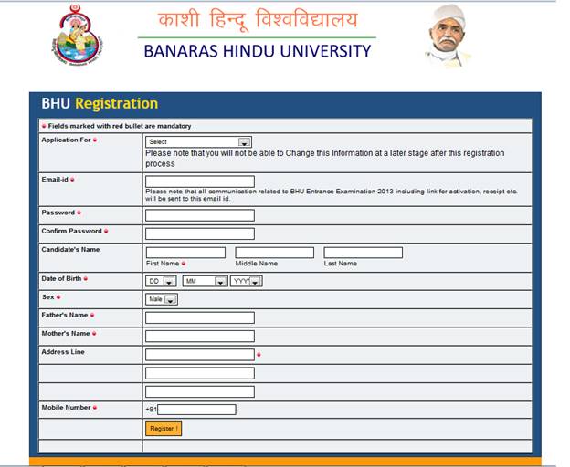 bhu-application-form