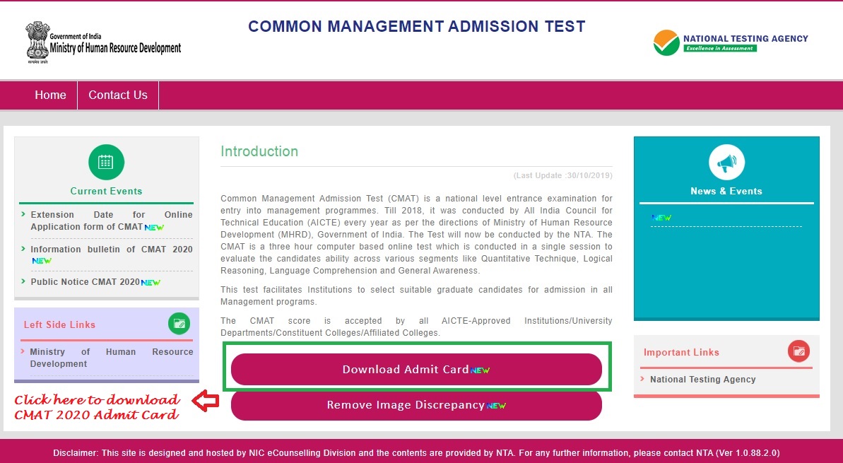 GPAT 2020 Admit Card
