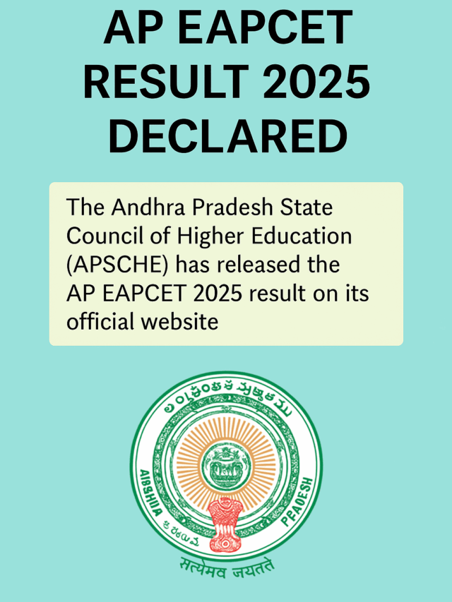 AP EAPCET 2025 Results: Declared!