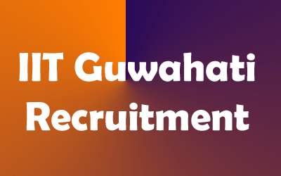 IIT Guwahati 2016 Job Openings