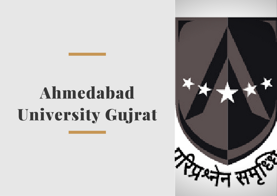 Ahmedabad University Gujrat
