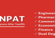 NPAT 2021: Application Form (Till 17 Jun), Eligibility Criteria NPAT 2020