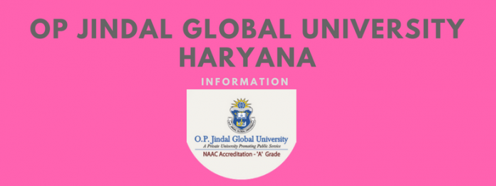 OP JINDAL GLOBAL UNIVERSITY HARYANA