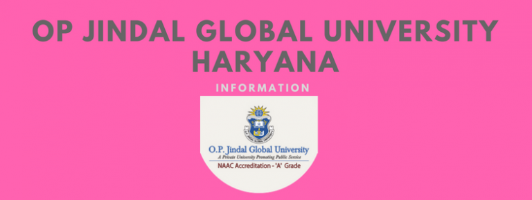 OP Jindal Global University Admission 2020: Application Form OP Jindal Global University Admission 2020: Application Form