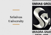 Srinivas University Admission 2021: Courses & Eligibility Srinivas University