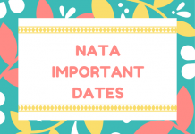 NATA Dates 2021: Information Brochure, Application Form NATA Dates