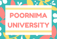 Poornima University 2021 Admission: Engineering & Management Courses Poornima University