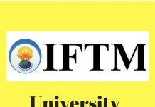 IFTM University – Institute of Foreign Trade and Management, Moradabad IFTM University