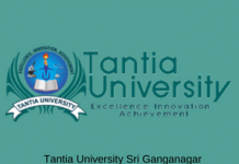Tantia University Admission 2021: Eligibility Criteria Tantia University