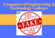 Unapproved Engineering & Technology Colleges – Without AICTE Approval Unapproved Engineering & Technology Colleges