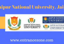 Jaipur National University 2021: Admission & Application Process Jaipur National University