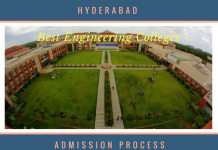 List of B.Tech/Engineering Colleges in Hyderabad	– Admission Process