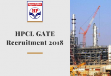 HPCL GATE Recruitment 2020- Hindustan Petroleum Corporation Limited HPCL GATE Recruitment 2020