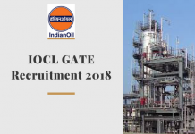 IOCL GATE Recruitment 2020: Indian Oil Corporation Limited IOCL GATE Recruitment 2020