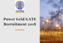 Power Grid GATE Recruitment 2020: Executive Trainee in PGCIL Power Grid GATE Recruitment 2020