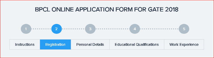 BPCL GATE Application Procedure