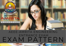 AEEE 2021 Exam Pattern: Amrita New Paper Pattern AEEE 2019 Exam Pattern