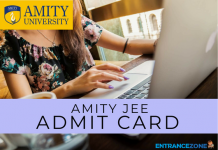 Amity JEE 2021 Admit Card: How to Download Amity JEE 2019 Admit Card