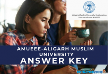 AMUEEE 2020 Answer Key: Official Answer Key, Probable Score AMUEEE 2020 Answer Key