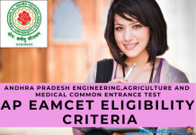 AP EAMCET 2021 Eligibility Criteria: JNTU Kakinada Andhra Pradesh AP EAMCET 2020 Eligibility Criteria