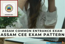 Assam CEE 2021 Exam Pattern: Question Format Assam CEE 2018 Exam Pattern