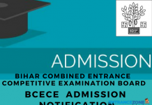 BCECE Bihar CET 2021 Admission Notification: BCECEB Notification Bihar CET 2018 Admission Notification
