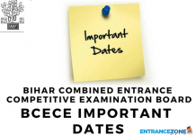 BCECE CET 2021 Important Dates: Bihar Combined Entrance Examination BCECE Bihar CET 2018 Important Dates
