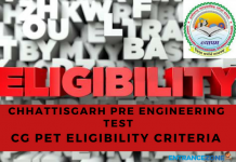CG PET 2021 Eligibility Criteria: Educational Qualification, Age, Domicile CG PET 2018 Eligibility Criteria