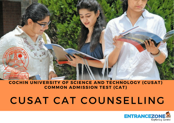 CUSAT CAT 2018 Counselling