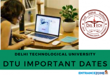 DTU 2020 Important Dates: B.tech Admission Through JAC Delhi DTU 2018 Important Dates