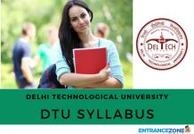 DTU 2020 Syllabus: Joint Admission Counselling JAC Delhi DTU 2018 Syllabus