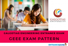 GEEE 2021 Exam Pattern: Galgotias Engineering Admission Test Question Format GEEE 2018 Exam Pattern