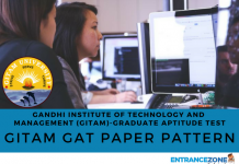 GITAM GAT 2020 Paper Pattern: GITAM Admission Test GITAM GAT 2018 Paper Pattern