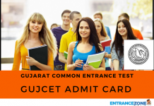 GUJCET 2021 Admit Card: Gujarat Common Entrance Test Hall Ticket GUJCET 2018 Admit Card