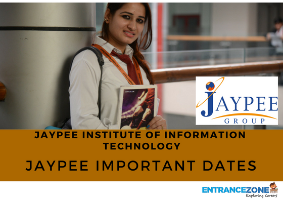 JAYPEE 2018 Important Dates