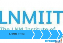 LNMIIT 2021 Result: LNM IIT Jaipur Admission Merit List LNMIIT 2018 Result