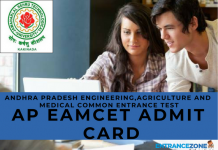 AP EAMCET 2021 Admit Card: Download Hall Ticket Here AP EAMCET 2020 Admit Card