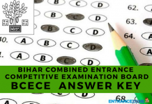 BCECE Bihar CET 2020 Answer Key: Bihar CET Solutions, Questions Paper BCECE Bihar CET 2018 Answer Key
