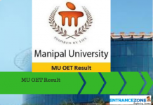 MU OET 2021 Result: Manipal University Merit List MU OET 2020 Result