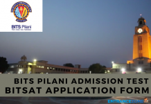 BITSAT 2021 Application Form: Last Date(Extended) BITSAT 2020 Application Form