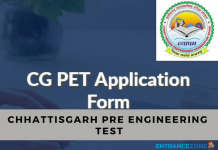 CG PET 2021 Application Form: How to Apply CG PET 2020 Application Form