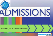 Meghalaya B.Tech Admission & Counselling 2020 Meghalaya B.Tech Admission & Counselling 2020