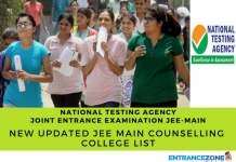 New Updated JEE Main Counselling 2020 College List JEE Main Counselling 2020 College List